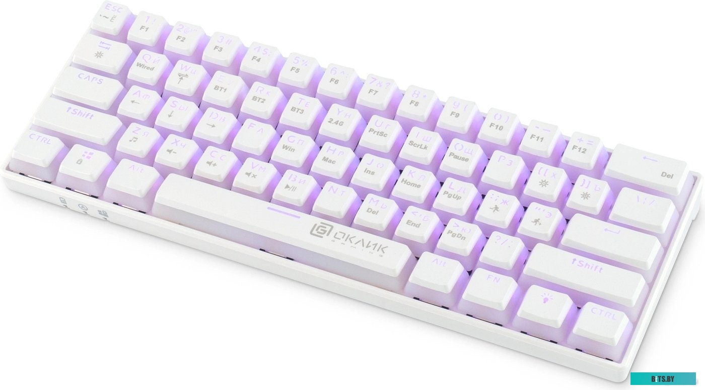 Клавиатура Oklick K763W 1920562