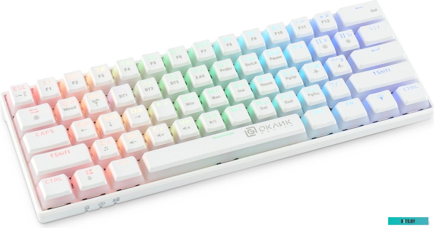 Клавиатура Oklick K763W 1920562