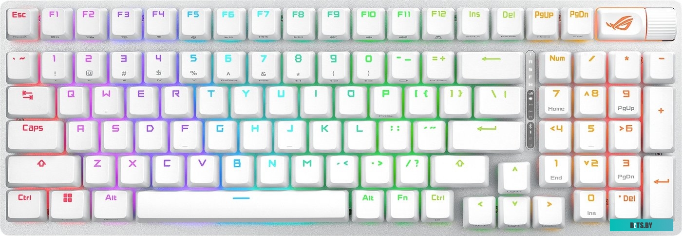 Клавиатура ASUS X901 SCOPE II 96 WL/WHT/NXSW/RU/PBT 90MP037A-BKRA30