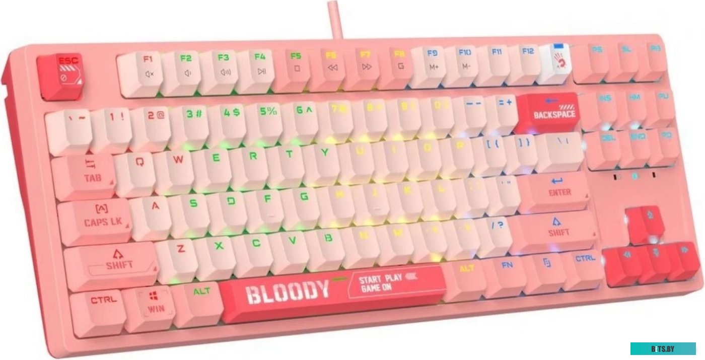 A4Tech Bloody S87 Energy Pink (Bloody BLMS Red Plus)