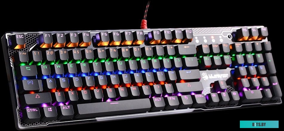 Клавиатура A4Tech Bloody B810R (черный)
