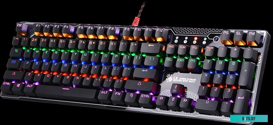 Клавиатура A4Tech Bloody B810R (черный)