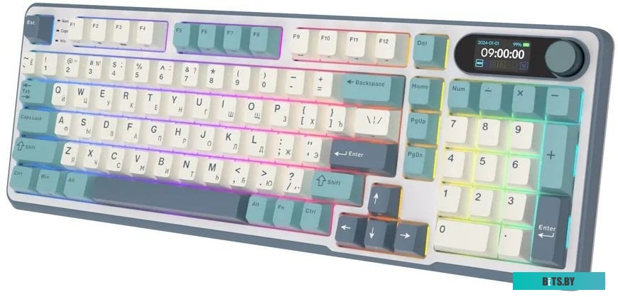 Royal Kludge RK-S98 RGB Light Cloud (RK Brown)