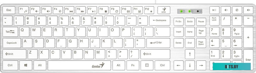 Genius SlimStar 126 (белый)