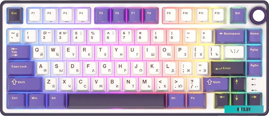 Royal Kludge R75 RGB Blackberry (RK Brown)