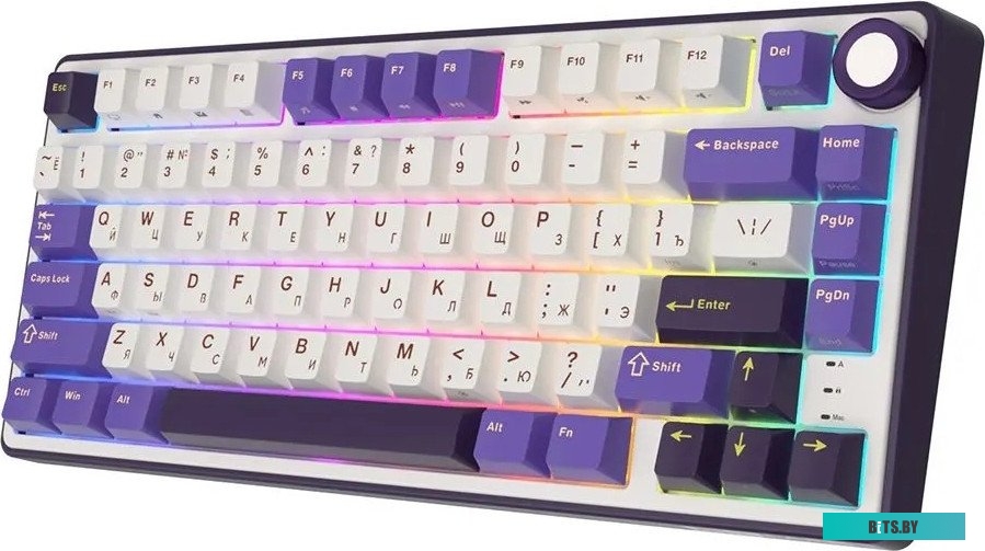 Royal Kludge R75 RGB Blackberry (RK Brown)