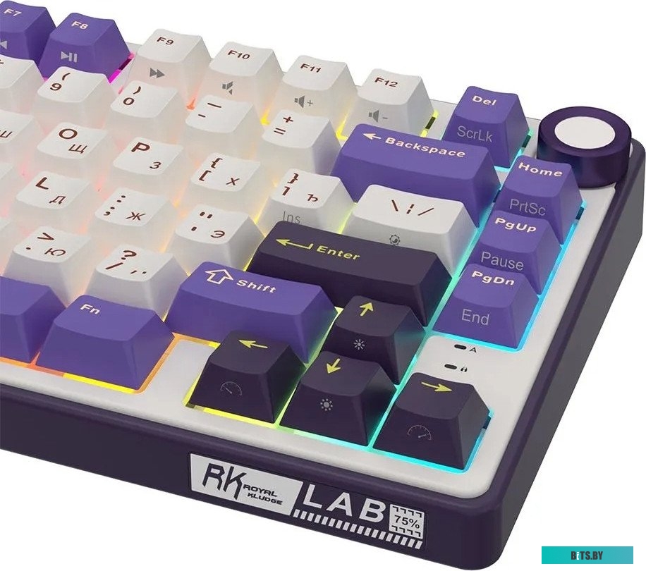 Royal Kludge R75 RGB Blackberry (RK Brown)