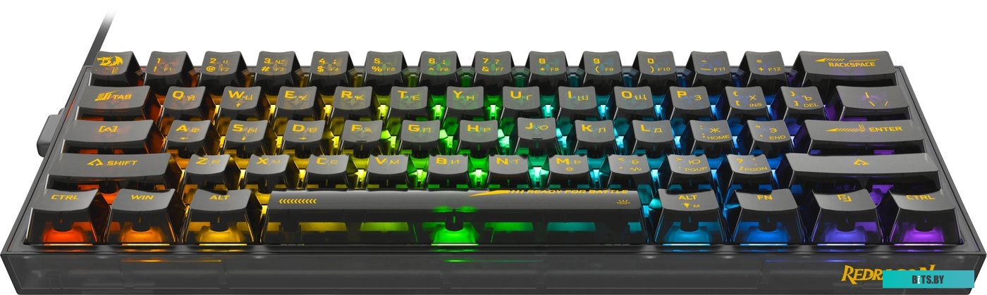 71737 Redragon Fizz (прозрачный/черный)