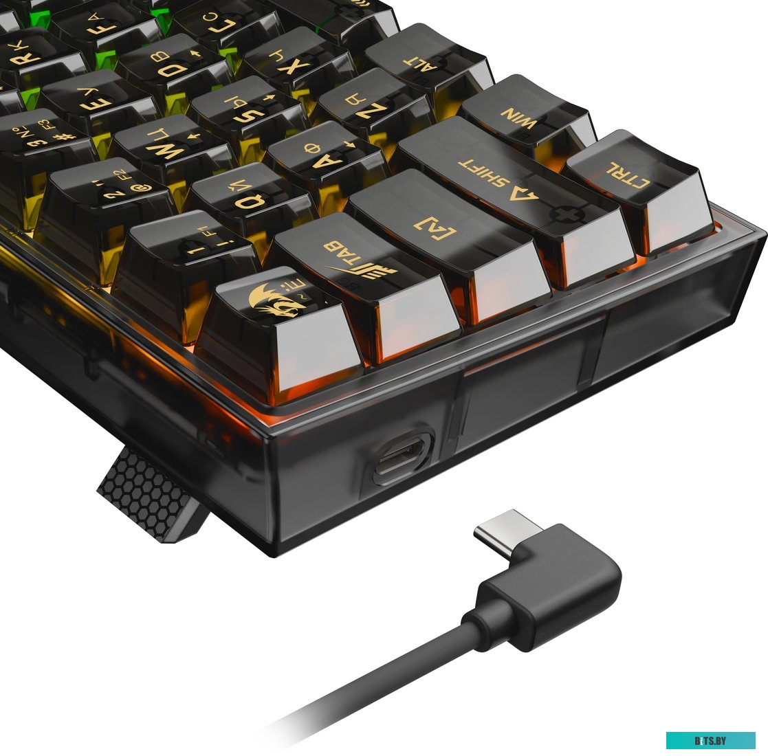 71737 Redragon Fizz (прозрачный/черный)