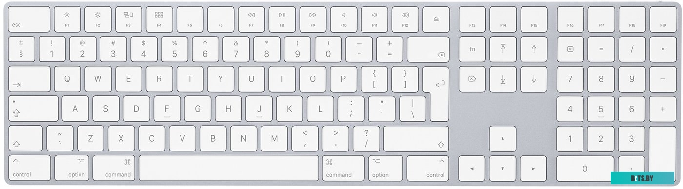 Клавиатура Apple Magic Keyboard MQ052Z/A с цифровой панелью (нет кириллицы)