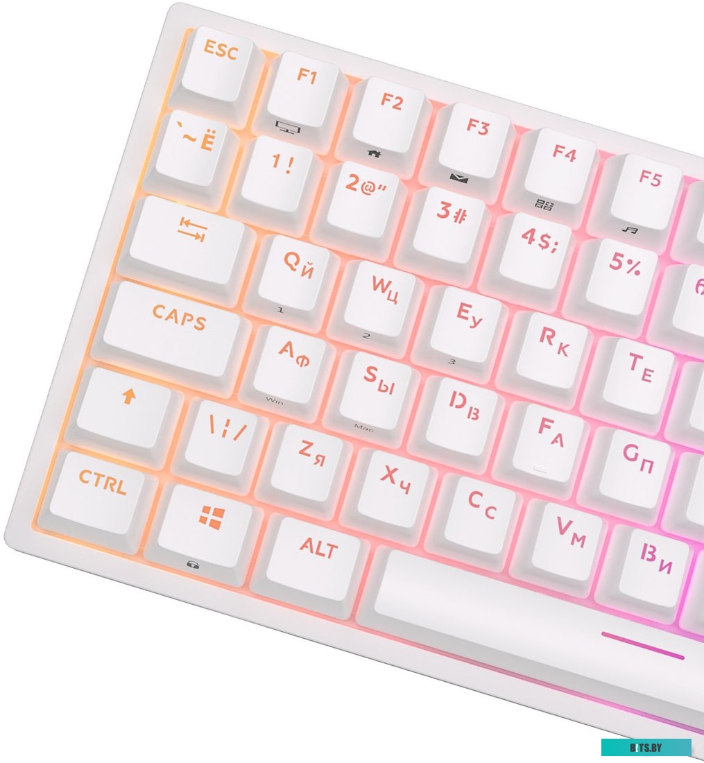 Royal Kludge RK84 RGB (белый, RK Red)