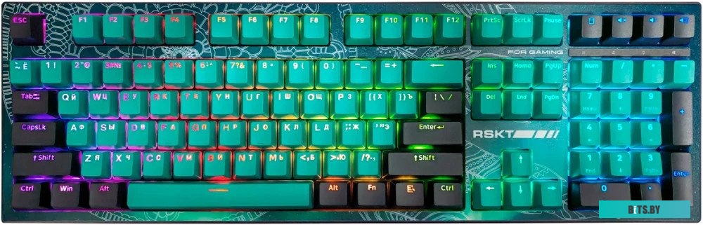 Клавиатура Raskat KM002 UV GREEN KM002-UV-GREEN