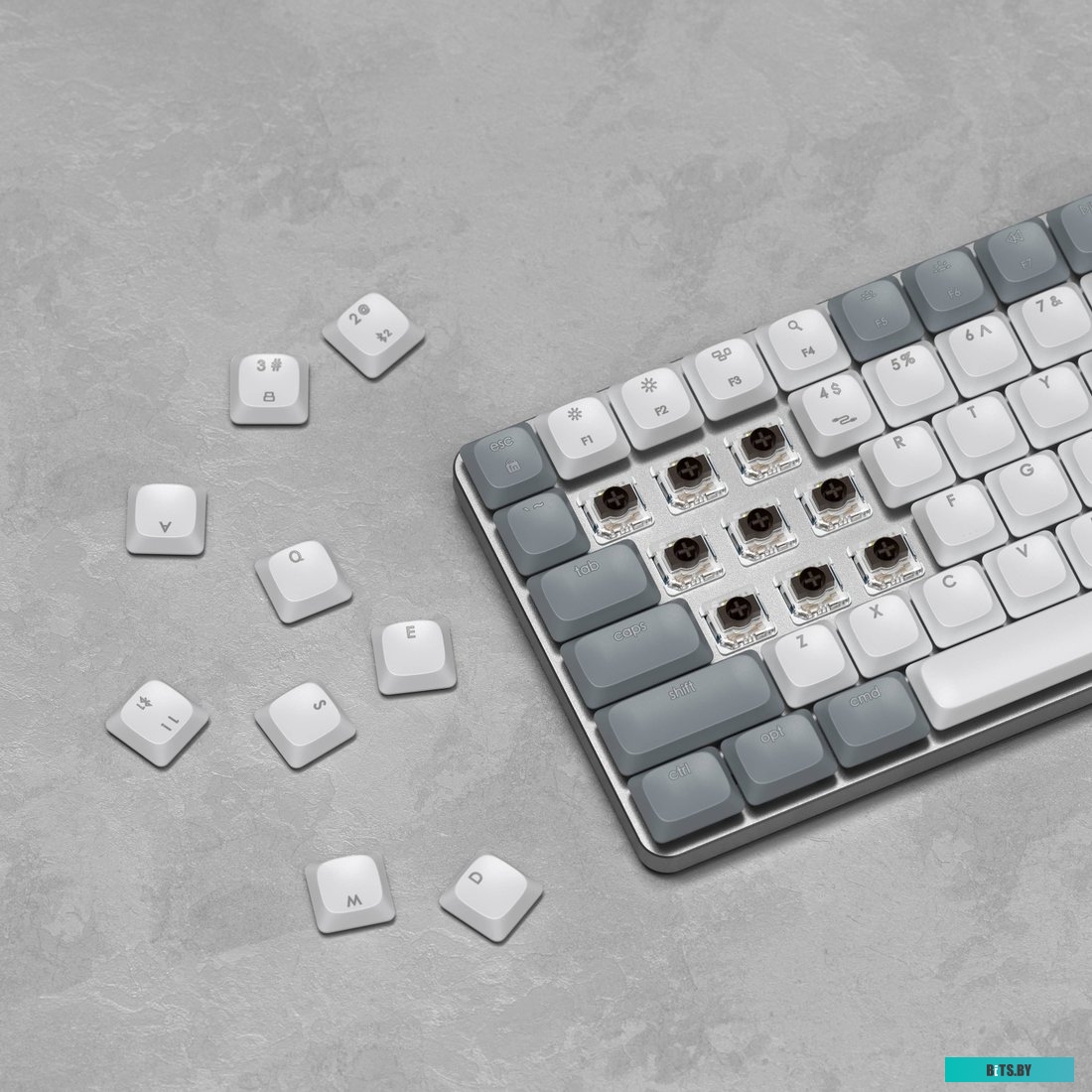 Клавиатура Satechi SM1 Slim (светло-серый)