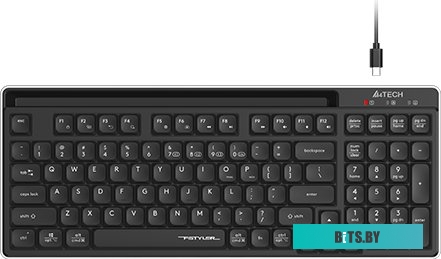 Клавиатура A4Tech Fstyler FBX70C (черный)