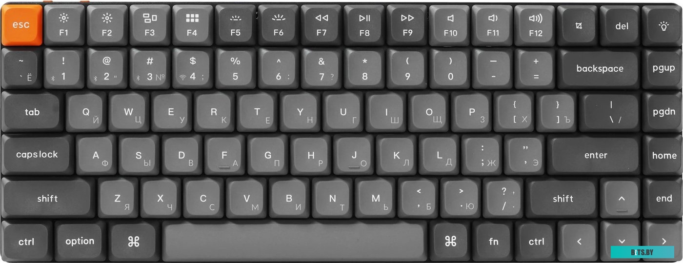 K3M-H3-RU Keychron K3 Max RGB K3M-H3-RU (Gateron Low Profile Brown 2.0)