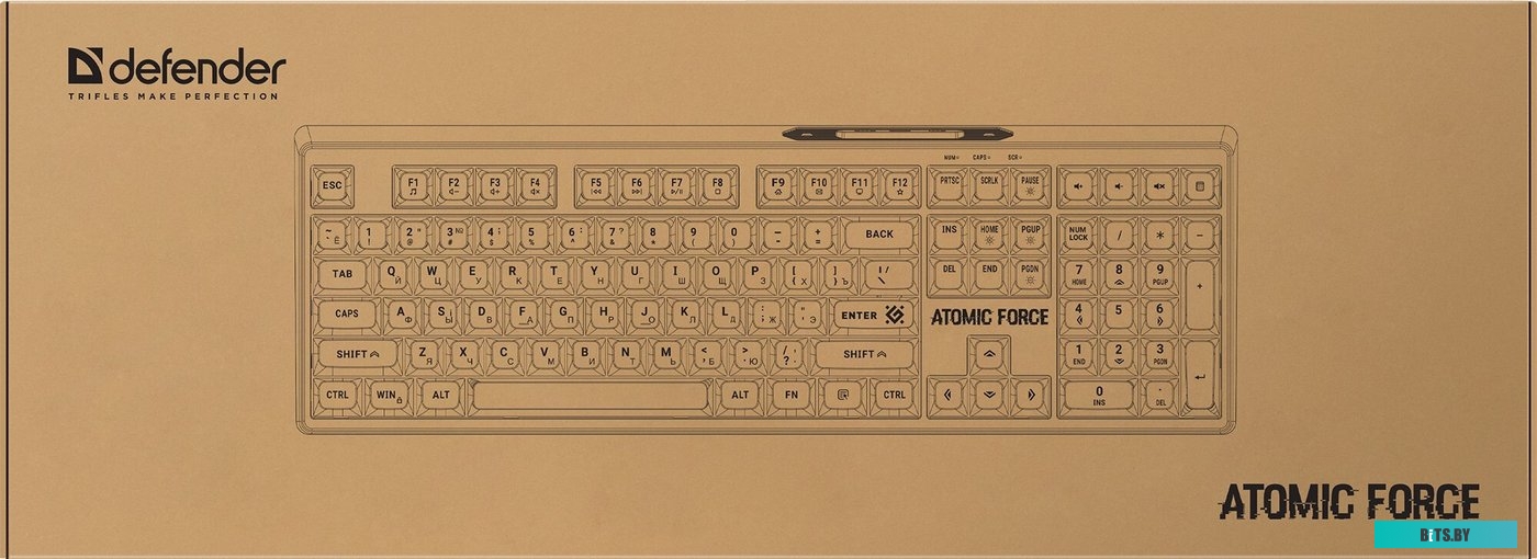 Клавиатура Defender Atomic Force GK-005