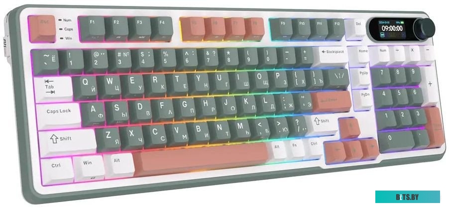 Клавиатура Royal Kludge RK-S98 RGB Camping (RK Chartreuse)