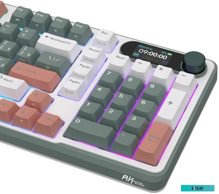 Клавиатура Royal Kludge RK-S98 RGB Camping (RK Chartreuse)