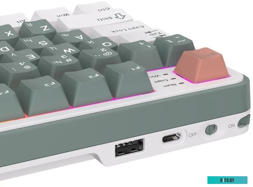 Клавиатура Royal Kludge RK-S98 RGB Camping (RK Chartreuse)