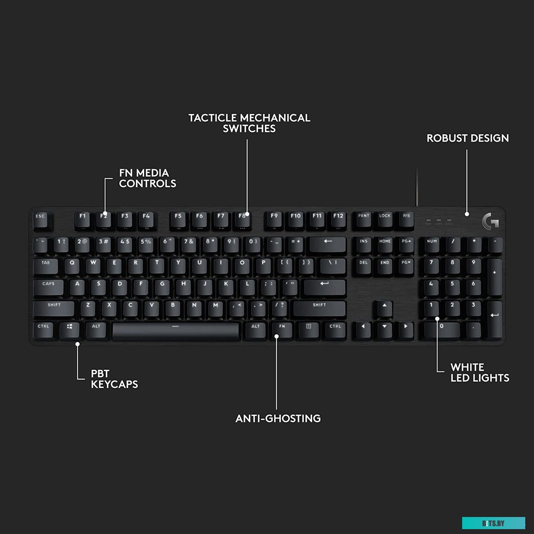 Клавиатура Logitech G412 SE (920-010440) 920-010440