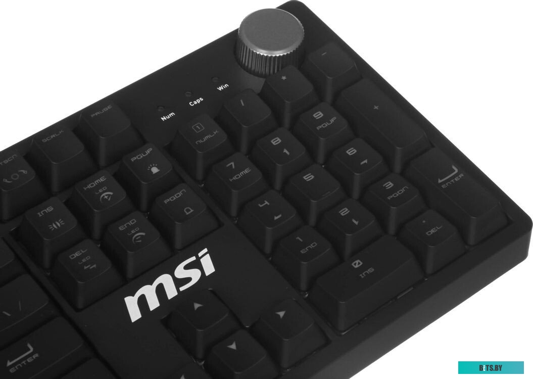 Клавиатура MSI GK320 механическая черный USB Multimedia for gamer LED (S11-04RU259-HH9) кабель 1.6м S11-04RU259-HH9