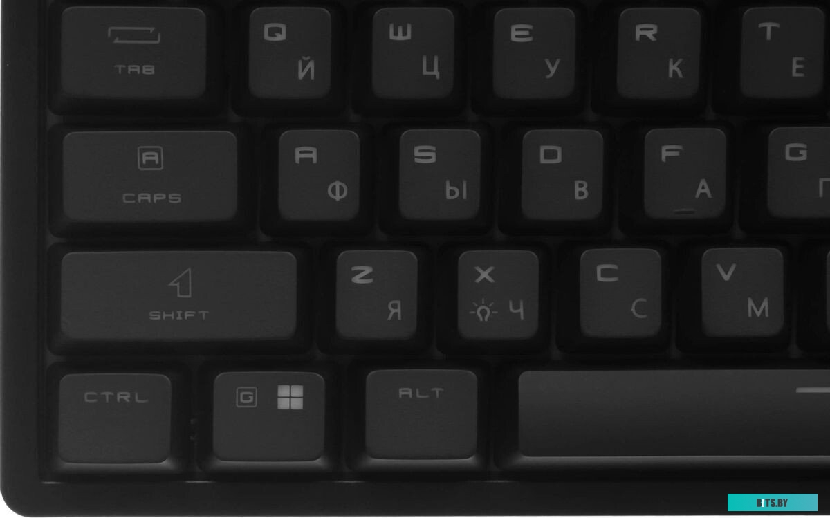 Клавиатура MSI GK320 механическая черный USB Multimedia for gamer LED (S11-04RU259-HH9) кабель 1.6м S11-04RU259-HH9