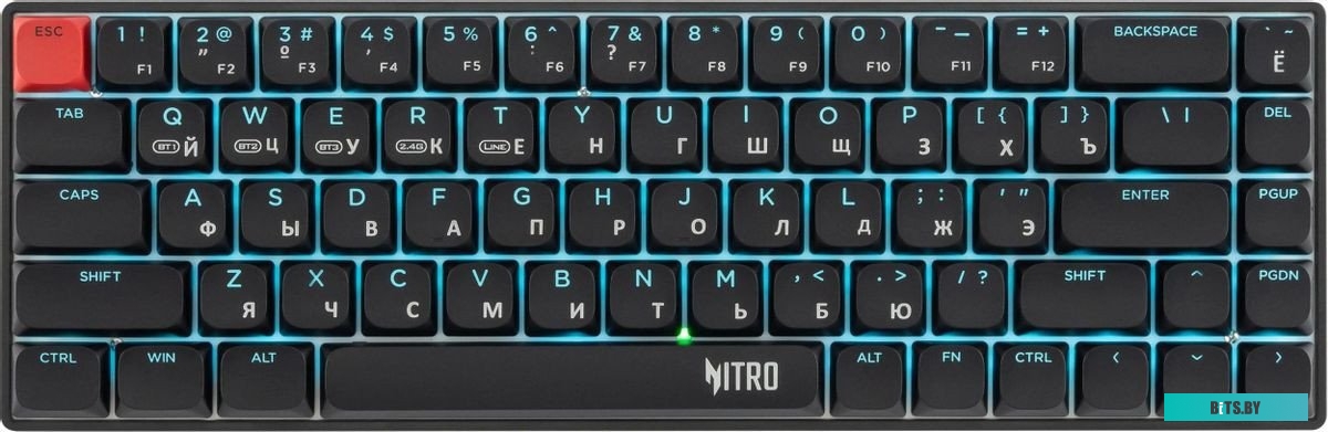 Клавиатура Acer Nitro OKR400 механическая  (ZL.KBDEE.01A) кабель 1.5м ZL.KBDEE.01A