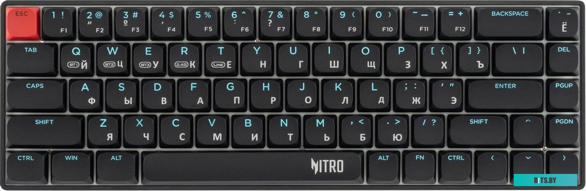Клавиатура Acer Nitro OKR400 механическая  (ZL.KBDEE.01A) кабель 1.5м ZL.KBDEE.01A