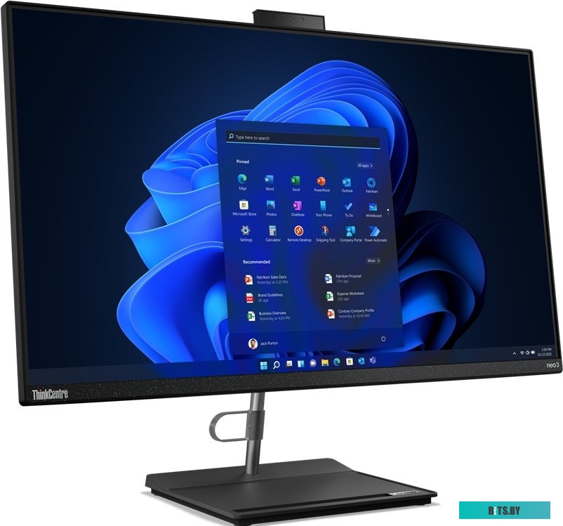 12JVA01R00 Моноблок Lenovo ThinkCentre neo 30a G4 27" Full HD i5 13420H 16Gb SSD512Gb UHDG noOS GbitEth WiFi BT клавиатура мышь Cam черный 1920x1080
