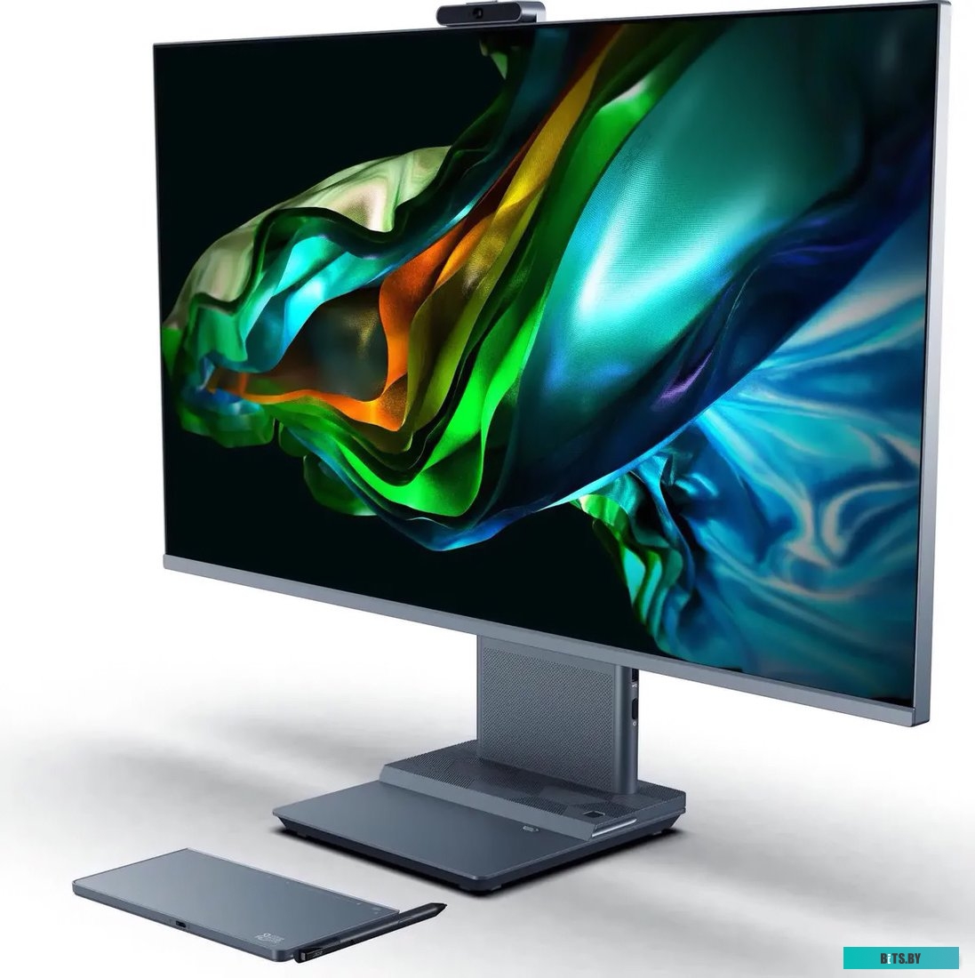DQ.BL6CD.007 Моноблок Acer Aspire S32-1856 31.5" WQHD i7 1360P (2.2) 32Gb SSD1Tb Iris Xe CR Windows 11 Professional GbitEth WiFi BT 180W клавиатура мы