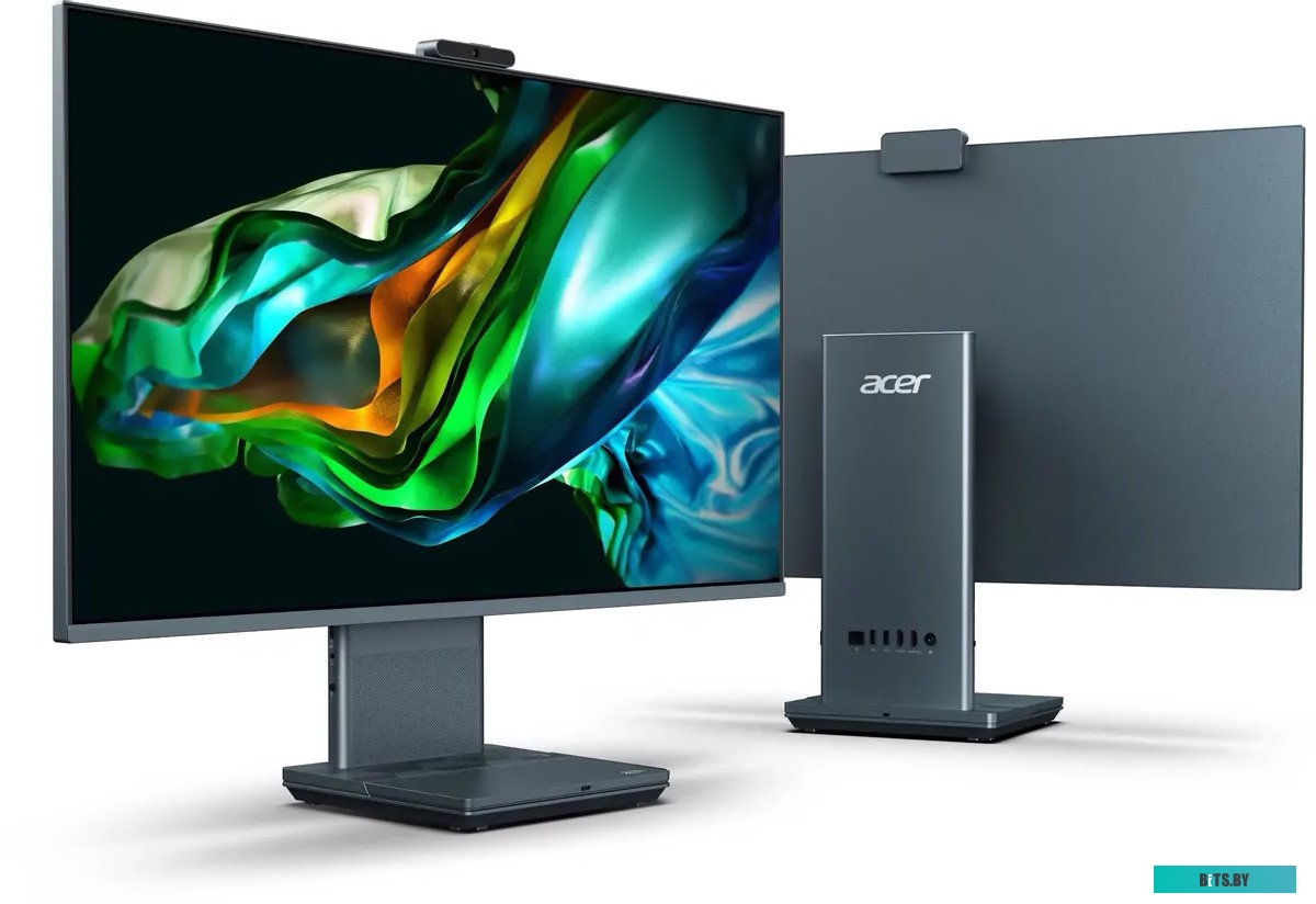 DQ.BL6CD.007 Моноблок Acer Aspire S32-1856 31.5" WQHD i7 1360P (2.2) 32Gb SSD1Tb Iris Xe CR Windows 11 Professional GbitEth WiFi BT 180W клавиатура мы