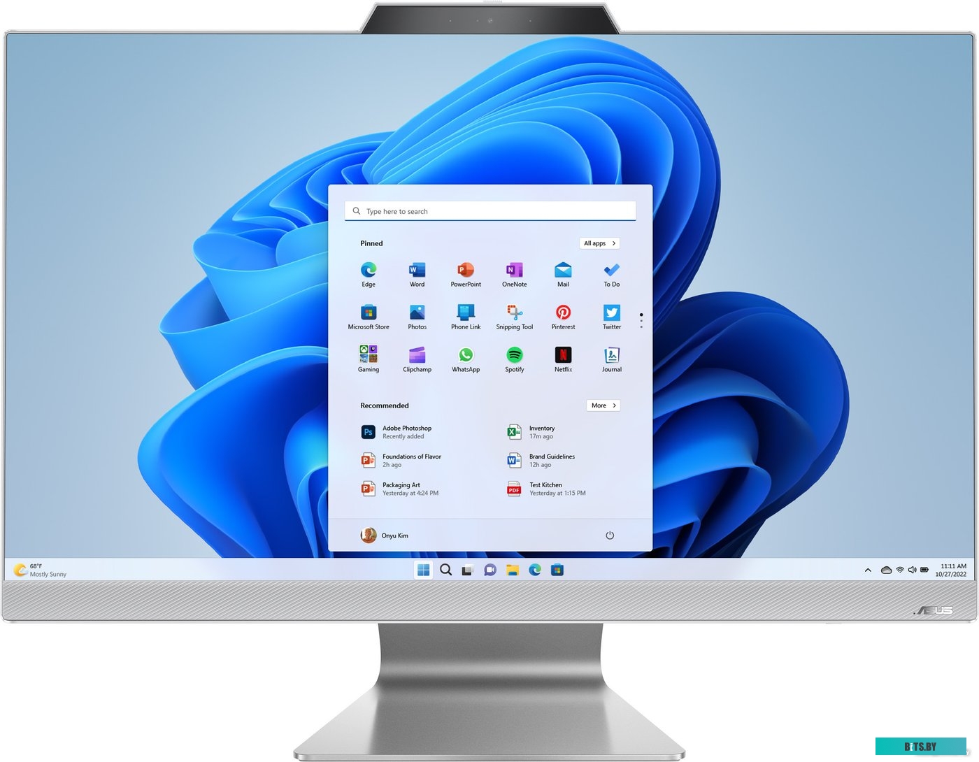 Моноблок ASUS F3702WFAK-WA0020