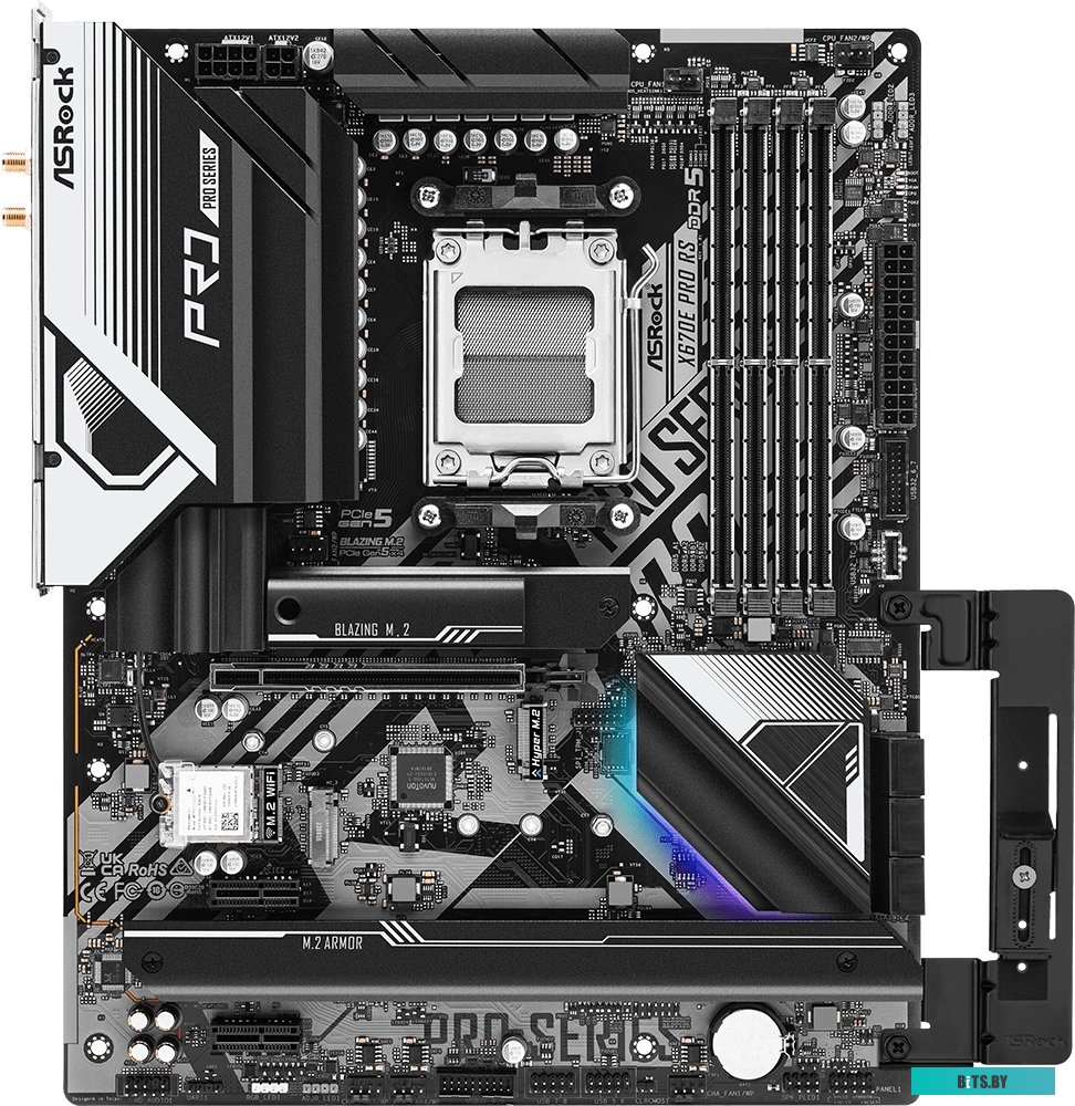 Материнская плата ASRock X670E Pro RS