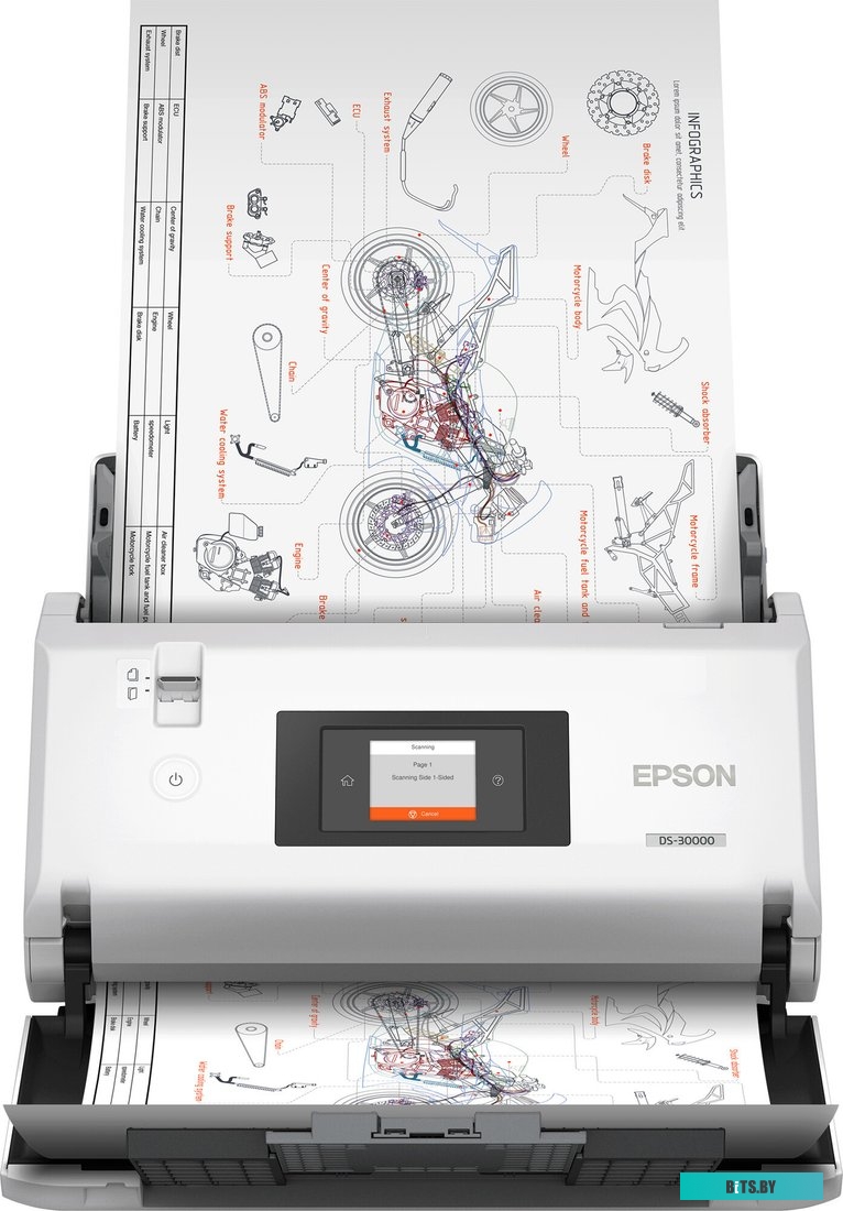 Сканер Epson WorkForce DS-30000 B11B256401