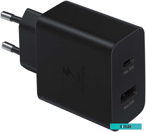 Зарядное устройство Samsung EP-TA220 35W 3A (PD) USB Type-C черный EP-TA220NBEGWW