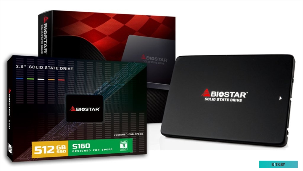 Накопитель SSD BIOSTAR 512GB S160-512G 2,5" SATA III