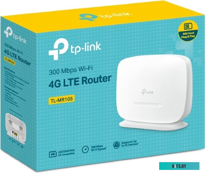 4G Wi-Fi роутер TP-Link TL-MR105