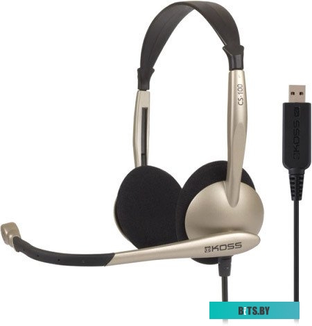 Наушники (Гарнитура) KOSS CS100 USB <CS-100 USB>