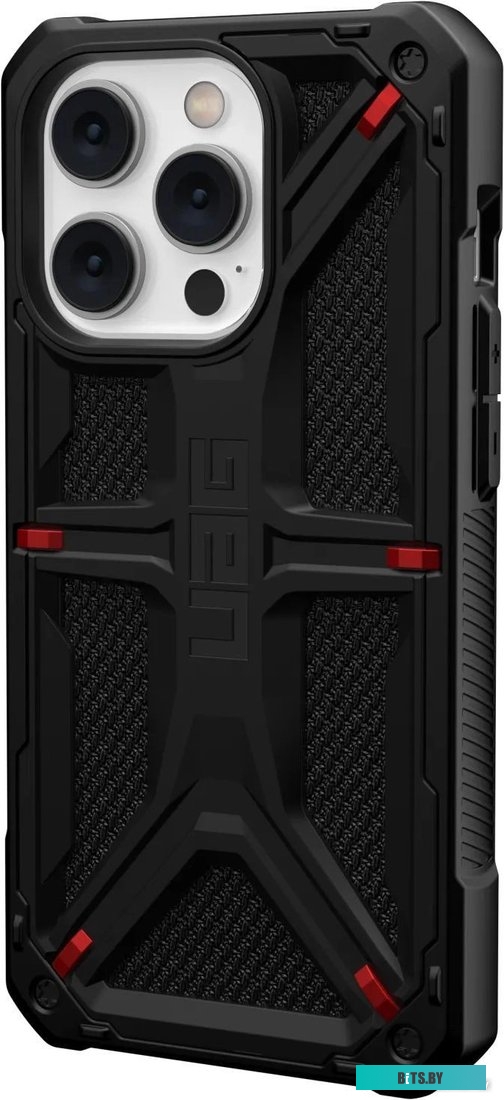 Чехол UAG для iPhone 14 Pro Monarch Pro Kevlar для MagSafe, Kevlar Black, 114030113940