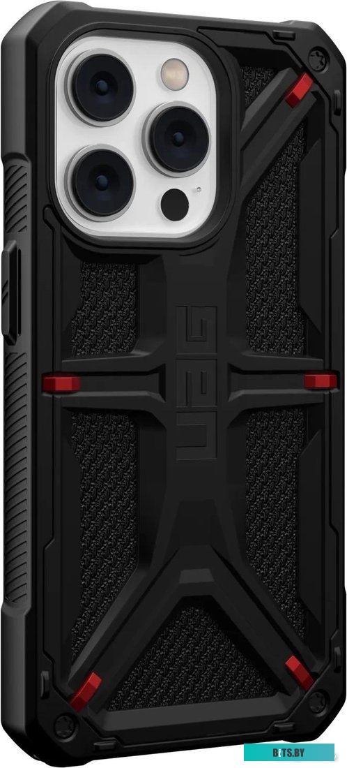 Чехол UAG для iPhone 14 Pro Monarch Pro Kevlar для MagSafe, Kevlar Black, 114030113940