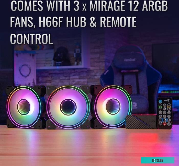 Вентилятор AeroCool Mirage 12 ARGB Pro Mirage-12ARGB-PRO