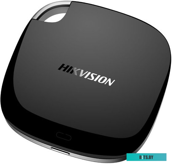 Твердотельный накопитель SSD Hikvision T100I Black External HS-ESSD-T100I/512G/BLACK 512GB 2.7" USB 3.1 Type C, 450/400