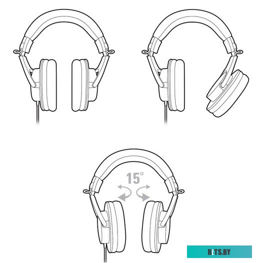 Наушники (Гарнитура) Audio-Technica ATH-M20x