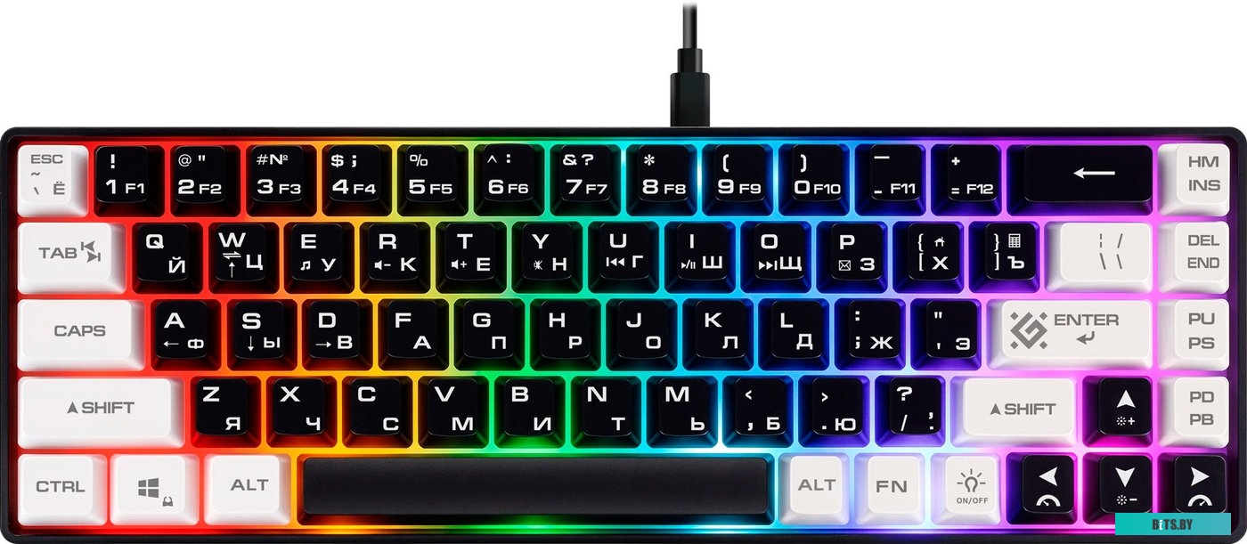 45344***4745090828085 Defender Aris GK-349 (черный/белый)