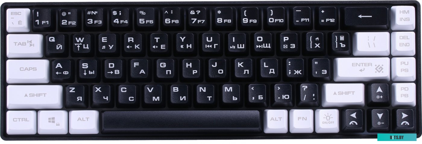 45344***4745090828085 Defender Aris GK-349 (черный/белый)