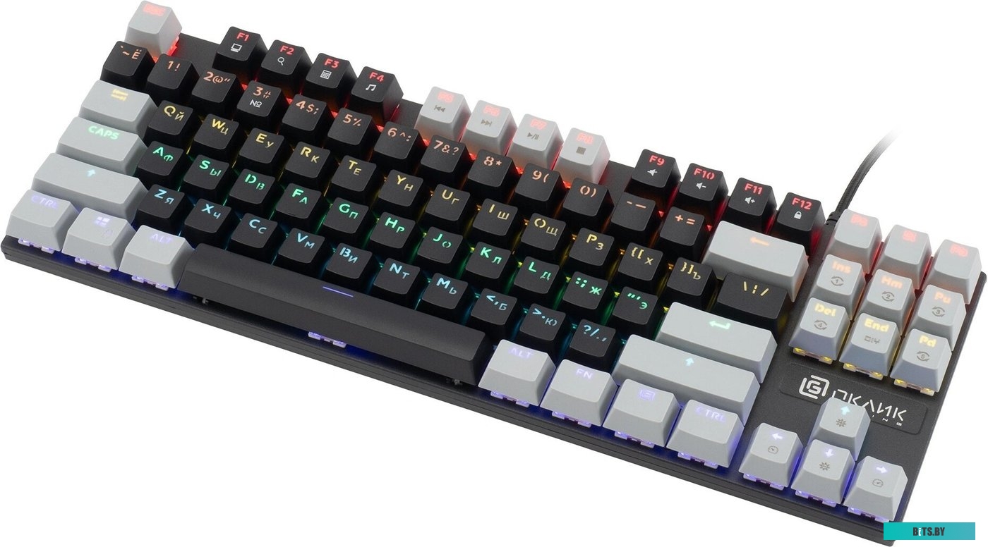 2018129 Oklick K600X (черный/серый)