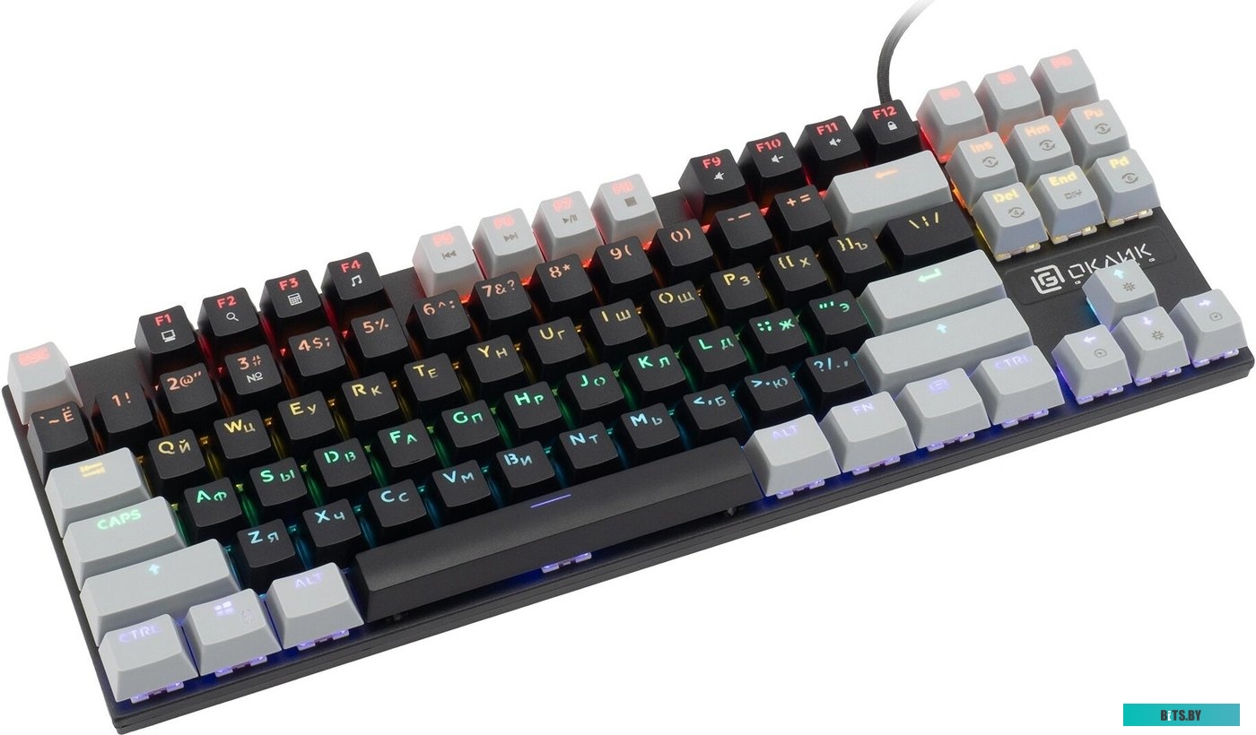 2018129 Oklick K600X (черный/серый)