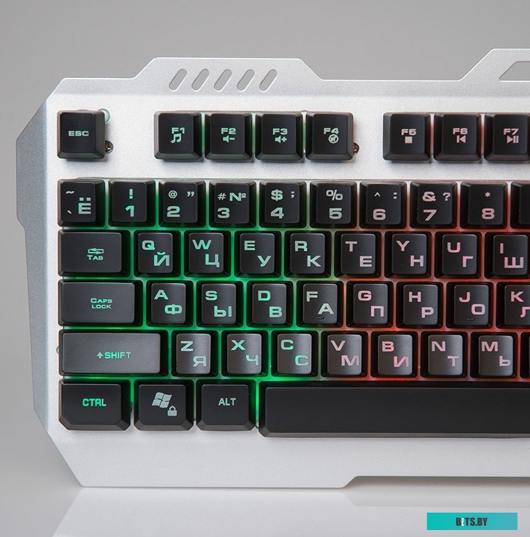 Клавиатура Nakatomi KG-35U (серебристый)