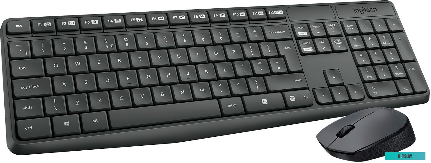 Комплект (мышь + клавиатура) Logitech MK235 Wireless <920-007948/920-007949>