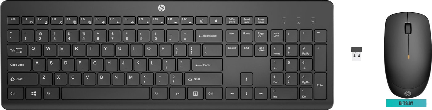 Клавиатура и мышь HP 230 Wireless Combo 18H24AA#ACB